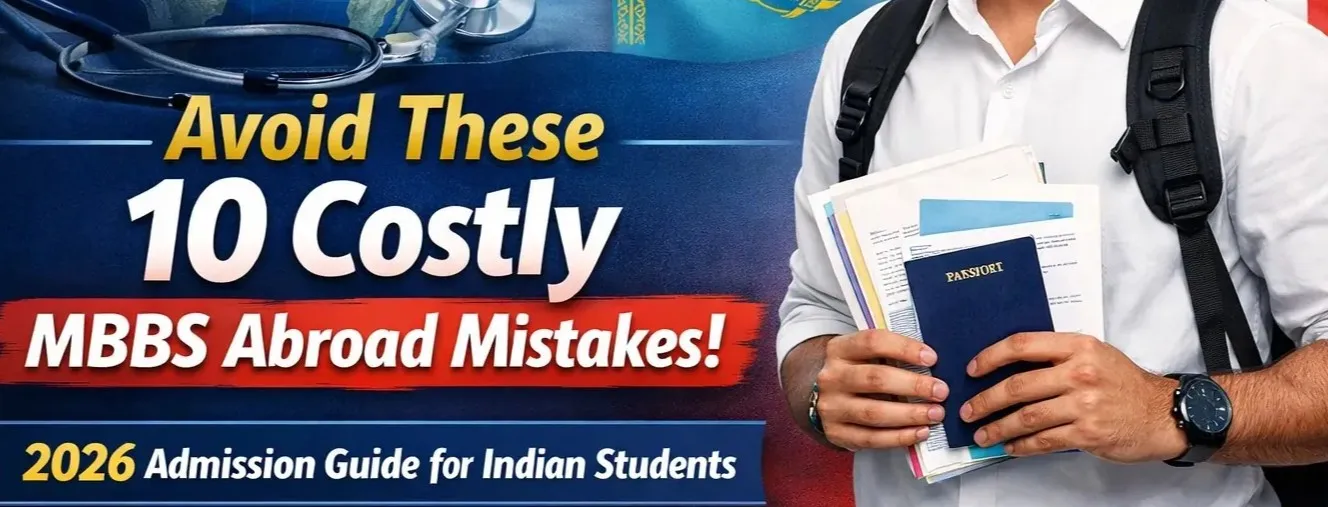 Common mistakes while planning MBBS abroad for Indian students