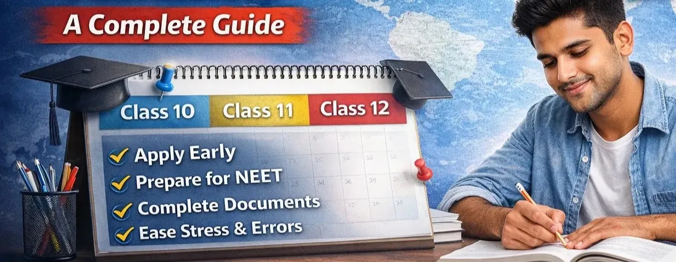 When to start preparing for MBBS abroad admission 2026