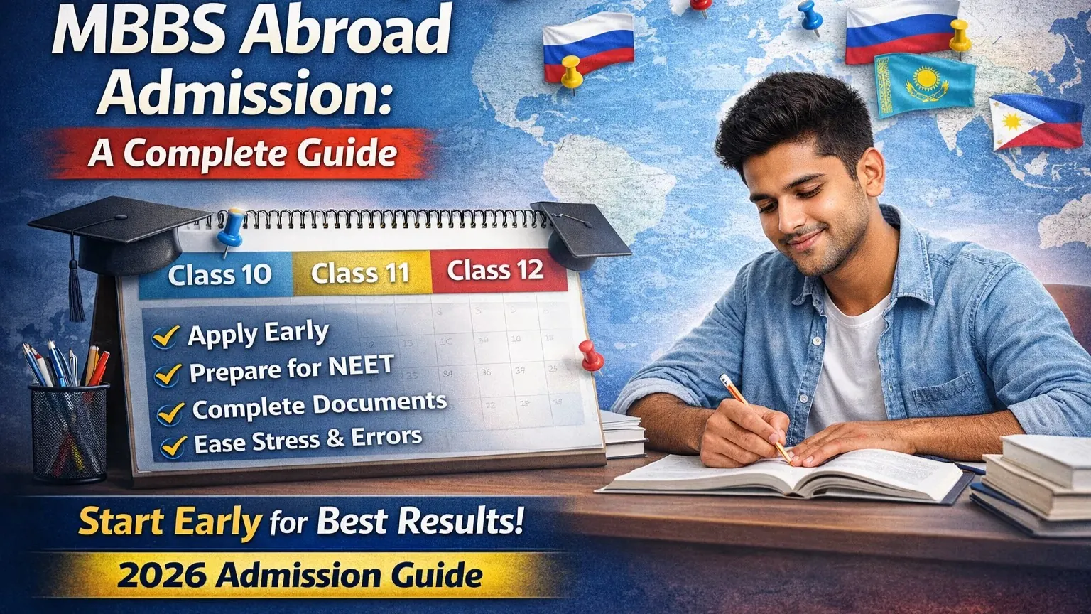 When to start preparing for MBBS abroad admission 2026